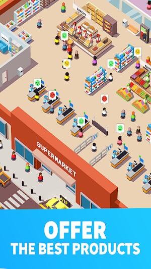 Idle Supermarket Tycoon Mod Apk For Android